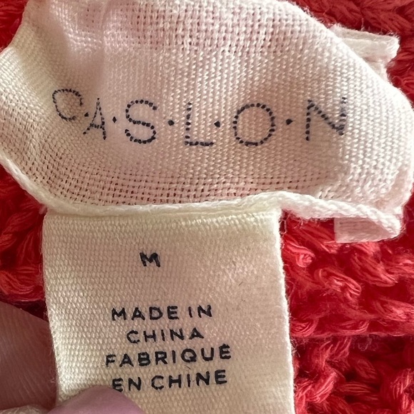 Caslon Medium Oversized Sweater Reverse Hem Cuffed - Picture 8 of 10